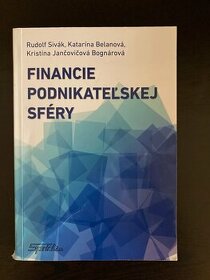 Kniha Financie podnikateľskej sféry - Rudolf Sivák a kol.