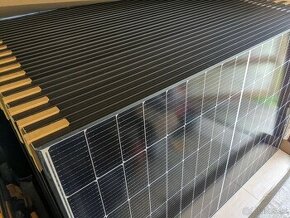 Fotovoltaické panely 410Wp - čierny rám