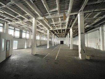 Na prenájom výrobná/skladová hala 1334m2 v meste Žilina