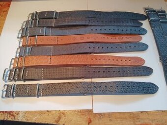Kožený remienok na hodinky 22mm