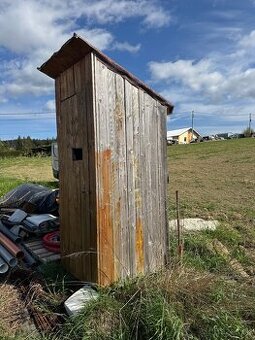 Latrína, záchod.