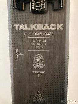 Skialpovy set K2 Talkback 84 160cm
