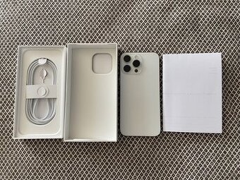 iPhone 16 Pro Max 256GB White Titanium