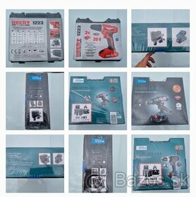 VŔTAČKA S PRÍKLEPOM, ŠROBOVÁKY BLACK & DECKER SADA, GÜDE