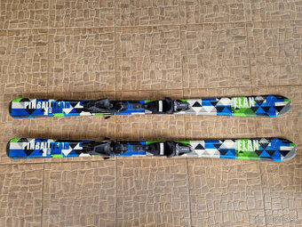 Predám lyže Elan Pinball Team aj s viazaním 130cm.