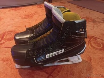 Brankárske korčule Bauer Supreme 1s, BEZ NOŽů a TKANIČEK