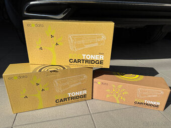 Eco Toner Cartridges - 2 ks čierna a 1 ks žltá