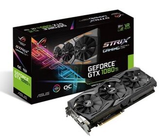 Herná grafická karta ASUS ROG STRIX GTX 1080 Ti 11GB- GAMING