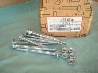 Skrutky M10x110 DIN 603 (50ks)