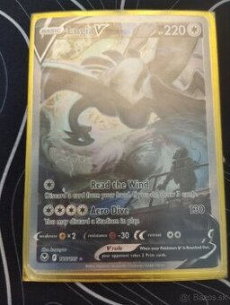 Pokémon karta Lugia V 186/195