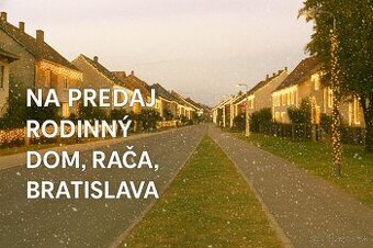 🎄Rodinný dom s podkrovím, záhradou a letným domom - Rača 🎁 - 1