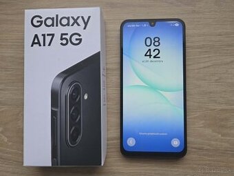 Samsung Galaxy A17 5G 4 GB/128 GB Black, top, zaruka
