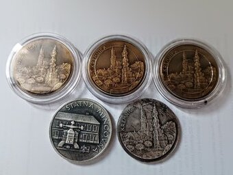 STARE RETRO PLAKETY KREMNICA LOT