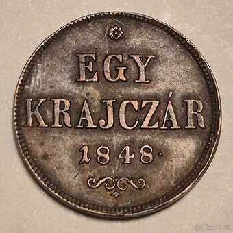 Egy Krajczár, 1848, František Jozef I.