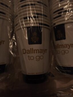 Papierové kelímky dallmayr 180ml (1150+pcs)