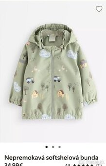 Nepremokavá softshelová bunda Lindex