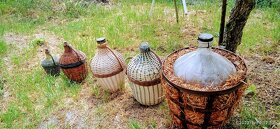 Demizóny 50 litrové a päťlitrové