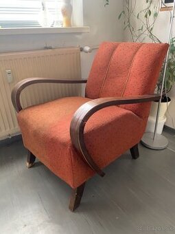 Halabala kreslá – 2 ks – pôvodný stav na renováciu