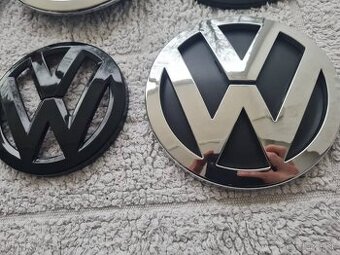 Farebny a chrómový znak / emblém / logo na VOLKSWAGEN