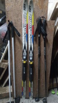 Predám detské bežky so supinami 122 CM s palicami