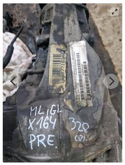 Mercedes-Benz Predný diferencial ml w164 Zadný diferencial w