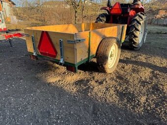 Vlečka za malotraktor