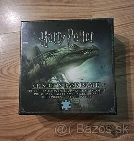 Puzzle Harry Potter 1000 - Útek z Gringott banky