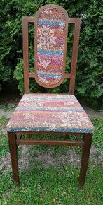 Starožitná stolička   ART DECO                     LACNO