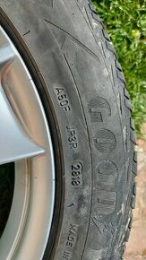 Alu disky Škoda so zimnými pneu 205/55/R16