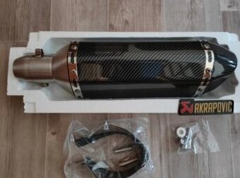 Športový, ladený - univerzálny moto výfuk + db killer Nový