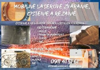 Cistenie a zváranie laserom
