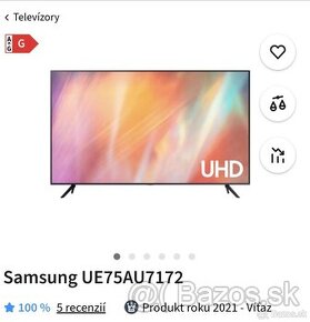 Samsung UE75AU7172