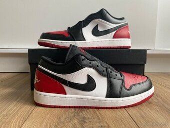 Air Jordan 1 Low Black/White/Varsity Red