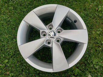 5,5Jx15 5x100 ET40 - NOVÉ disky ŠKODA FABIA IV