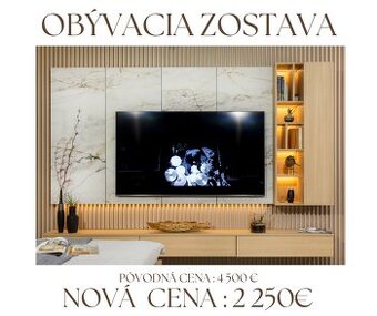 PREDÁM OBÝVACIU ZOSTAVU- VÝSTAVNÝ KUS ZA VÝHODNÚ CENU