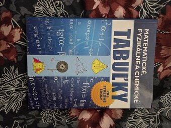 Matematické, fyzikálne a chemické tabuľky pre SŠ – výborný s