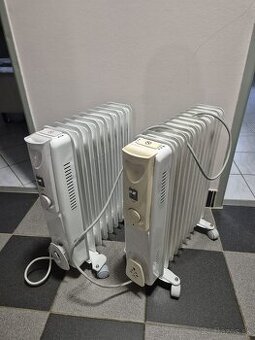 PREDÁM DVA OLEJOVÉ RADIÁTORY SPOLU ZA 40 EUR