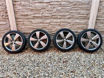 Komplet sadu alu na Škoda,Vw,Seat,Audi - 5x100 215/40 R17.