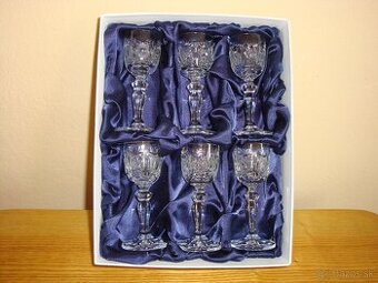 Luxusné krištálové štamperlíky v originálnom balení