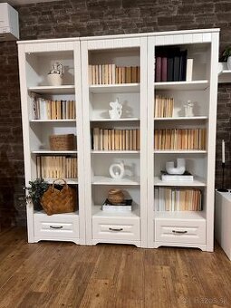 Obývacia zostava knižnica a tv stolik