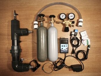 Profi Co2 sada s PH metrom a bezstratovým CO2 reaktorom