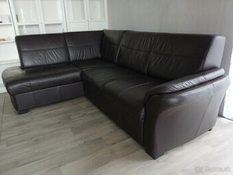 Rozťahovacia sedačka – pravá koža