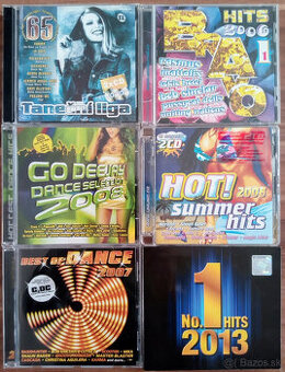 Predám originálne CD - výberovky tanečnej hudby