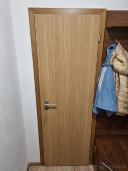 Interiérové dvere 60 ľavé + obložková zárubňa (komplet)