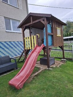 Predám drevený záhradný domček pre deti