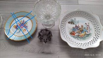 Predám tieto ozdobný čínsky tanier , misky a popolník a novú