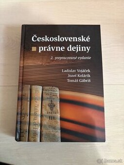 Právnické knihy pre študentov PF -nepoužívané