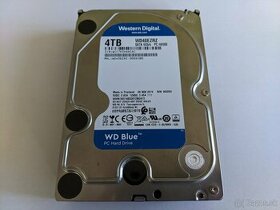 WD Blue 4TB, 5400rpm, 64 MB Cache, 3,5", SATA III