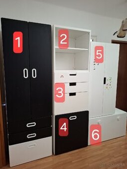 Skrine Stuva Ikea detska izba
