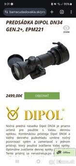 Predsadka Dipol DN34.Generacia 2+